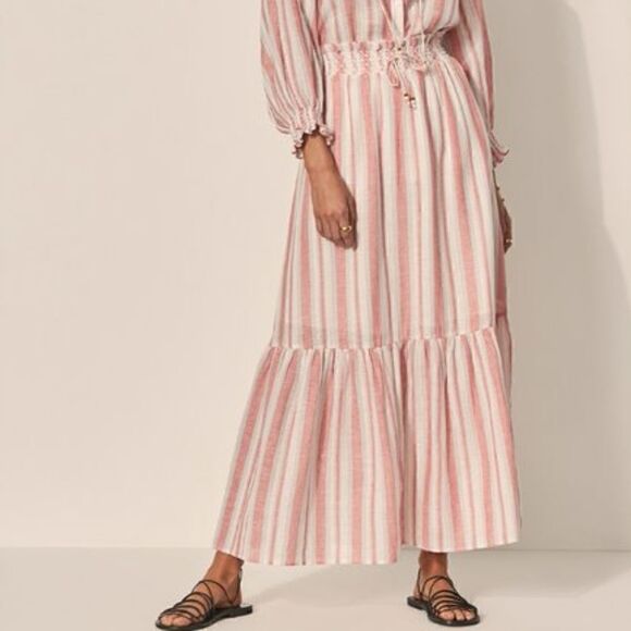 Kivari Hailee Maxi Skirt Hailee Stripe Size 14 NWT - Picture 6 of 10